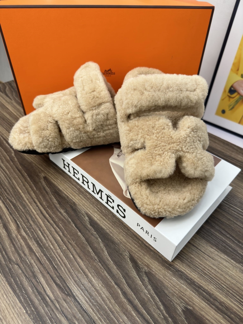 Hermes Slippers